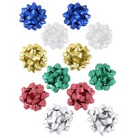 Voila Pre-Made Ribbon Bows, 2-Count. Packs — Dollar Tree