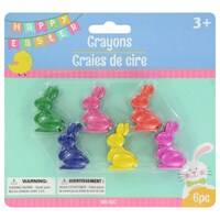 Bunny Shaped Crayons, 6-pc. Set — Dollar Tree (SKU 284196)