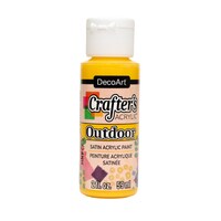 DecoArt Crafter's Acrylic Outdoor Satin Acrylic Paint, 1-Count. — Dollar Tree