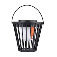 Solar Powered Rattan Lantern, 1-Count. — Dollar Tree