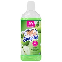 Suavitel Fabric Conditioner, Liquid Fabric Softener, 45 Days of Freshness, He Compatible, 13 Small Loads, Green Apple Scent, 13.5 fl Oz. Bottle — Dollar Tree