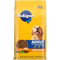 Pedigree Roasted Chicken And Vegetable Flavored Dry Dog Food, 1-Count. — Dollar Tree