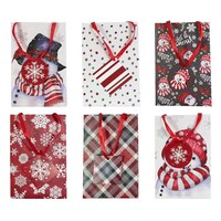 Voila Small Christmas Gift Bag, Assorted Designs — Dollar Tree