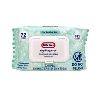 Little Tikes Hydropure Extra Gentle Baby Wipes, 72-Piece Pack. — Dollar Tree
