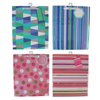 Voila Designer Gift Bag, Assorted Designs, 1-Count. — Dollar Tree