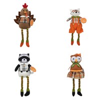 Seasonal Collection Harvest Sitter Decor, Assorted Animals. — Dollar Tree