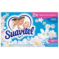 Suavitel Fabric Softener Dryer Sheets in Field Flowers Scent — Dollar Tree
