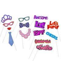 Celebration Photo Props, 7-ct. Packs — Dollar Tree (SKU 279180)