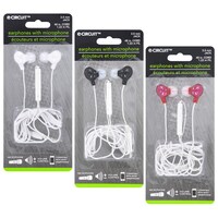 E-Circuit Metallic Earbuds with Built-In Microphone — Dollar Tree