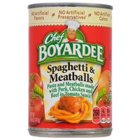 Chef Boyardee Spaghetti and Meatballs, 14.5 oz. Cans — Dollar Tree