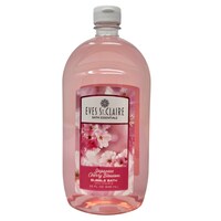 Eves St. Claire Japanese Cherry Blossom Bubble Bath with Vitamin E, 32 fl. oz. — Dollar Tree