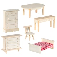 Bulk Wooden Doll House Furniture Dollar Tree