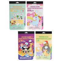 Colorful Sticker Books, 276-Count. Packs — Dollar Tree