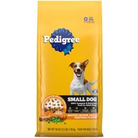 Pedigree Roasted Chicken And Vegetable Flavored Dry Food For Adult Small Dogs, 1-Count. — Dollar Tree