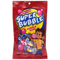 Original Super Bubble Chewing Gum, 5 oz. Bags — Dollar Tree (SKU 156504)