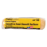 Project Select General Purpose 3/8" Nap Paint Rollers, 9" — Dollar Tree
