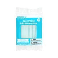 Crafters Square Mini Hot Glue Stick, 20-Piece Pack — Dollar Tree