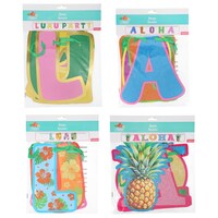 Seasonal Collection Luau Party Banner, Assorted Designs, 1-Count. — Dollar Tree