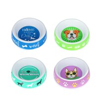 Greenbrier Kennel Club Printed Melamine Dog Food Bowls, 1.75x7-in. — Dollar Tree
