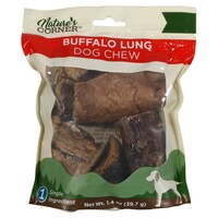 Loving Pets Nature's Choice Buffalo Lung Steaks, 1.4-oz Bags — Dollar Tree