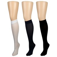 Juncture Women's Black Trouser Socks, 2 Pair Packs — Dollar Tree