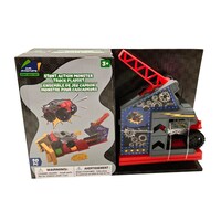 Just Pretending Stunt Action Monster Truck Playset, 10-Piece Pack — Dollar Tree