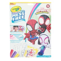 Crayola Color Wonder Mess Free Color and Activity Pages - SpiderMan — Dollar Tree