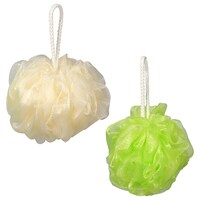 April Bath & Shower Eco-Friendly Bath Sponges, 5.125x5.125 in. — Dollar Tree