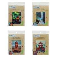 Crafters Square Diamond Painting Sheet, Assorted Designs, 1-Count. — Dollar Tree