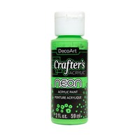 DecoArt Crafter's Acrylic Neon Acrylic Paint, 1-Count. — Dollar Tree