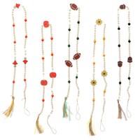 Crafter's Square Diy Wooden Bead Garland, 4 ft. Strands — Dollar Tree