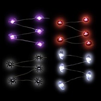 Halloween Themed Spooky Critter Lights, 3 ft. Strands — Dollar Tree (SKU 313679)