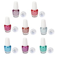 L.A. Colors Nail Gems And Nail Polish, Assorted Shades, 0.44 oz, 2-Piece Pack. — Dollar Tree