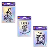 Halloween Iridescent Notebooks, 80 Pages — Dollar Tree