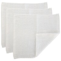 Home Collection Cotton Dish Cloth, 12x12 in., 3-Count. Pack — Dollar Tree