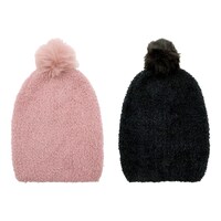 Snugadoo Adult Pom Hat, Assorted Colors. — Dollar Tree