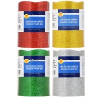 Luminessence Holiday Glittery Flameless LED Votive Candles — Dollar Tree (SKU 259694)