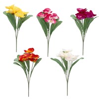 Floral Garden 7-Stem Orchid Bushes, 16.25 in. — Dollar Tree