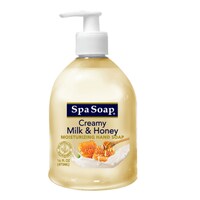 Spa Soap Creamy Milk and Honey Hand Soap, 16 oz — Dollar Tree