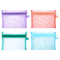 Jot Mesh Pencil Pouch, Assorted Colors, 1-Count. — Dollar Tree