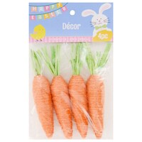 Happy Easter Jute Carrot Decor — Dollar Tree (SKU 262578)