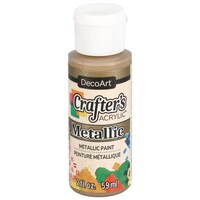 DecoArt Crafter's Acrylic Metallic Paint, 1-Count. — Dollar Tree