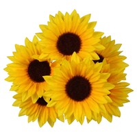 Floral Garden 6-Stem Sunflower Bushes, 13.25 in. — Dollar Tree