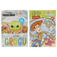 Licensed Character Paint With Water Activity Book, Assorted Characters — Dollar Tree
