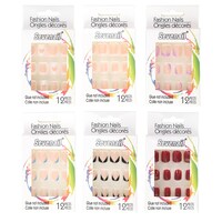 View Sevenail French Rounded Artificial Nails,