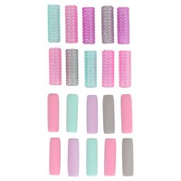 Colorful Pen/Pencil Grips, 10-Count. Packs — Dollar Tree