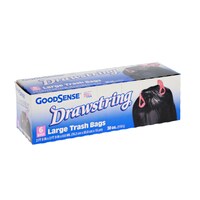 Good Sense Drawstring Large Trash Bags, 6-Piece Pack. — Dollar Tree