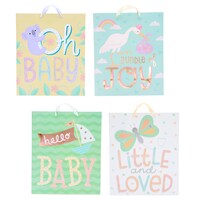 Voila Large Baby Gift Bags, 12x10x4.5 in. — Dollar Tree