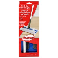 Standard Essentials Dry And Wet Sweeper Mop Set, 1-Count. — Dollar Tree