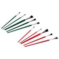 Crafter's Square Art Brushes, 5-Count. Packs — Dollar Tree